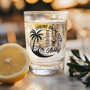 Verre A Shot Custom Spring Break Girls Trip Cute Beach Fun