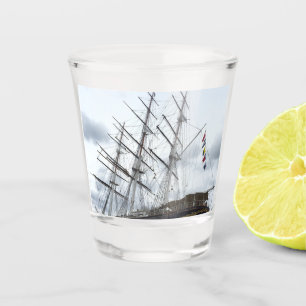 Verre A Shot Cutty Sark Clipper ship