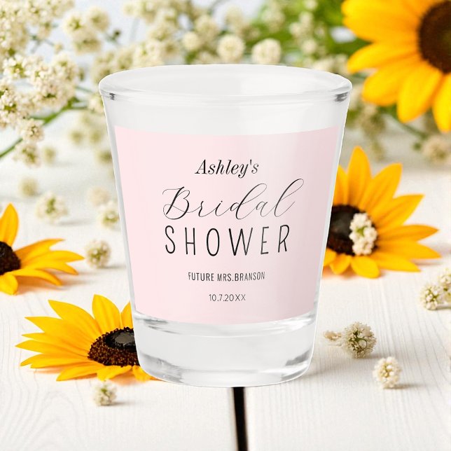 Verre à shot de brunch pour Baby Shower de mariage (Créateur téléchargé)