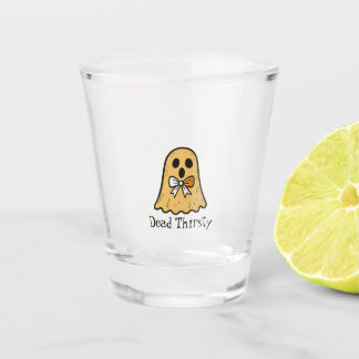 Verre A Shot Dead Thirsty – Custom Halloween Shot Glass