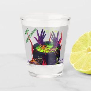 Verre A Shot Demon pourpre