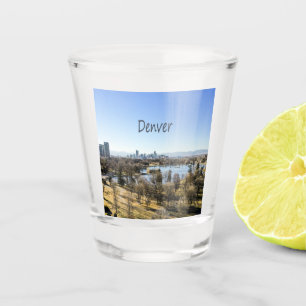 Verre A Shot Denver Ville et Montagnes Colorado