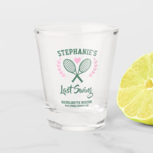 Verre A Shot Dernier Swing Tennis Country Club Bachelorette