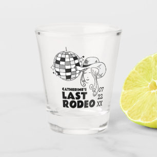 Verre A Shot Dernière soirée de bachelorette Rodeo Disco