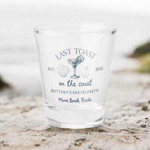 Verre A Shot Dernière Toast sur la Fête de Bachelorette de la P