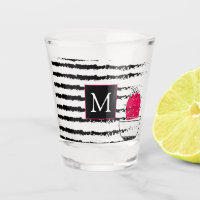 Design motif rayé Cactus rose