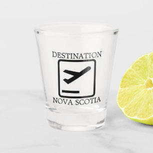 Verre A Shot Destination To the East Coast Nova Scotia shot cup