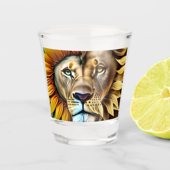 Verre A Shot Deux facettes du triptyque de l'amour (Devant)