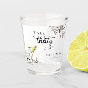 Verre A Shot Dirty Martini Cocktail Fête des mariées