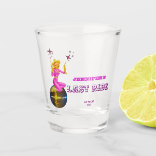 Verre A Shot Disco Cowgirl rétro Bachelorette Party 