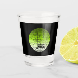 Verre A Shot Disque Golf Vintage