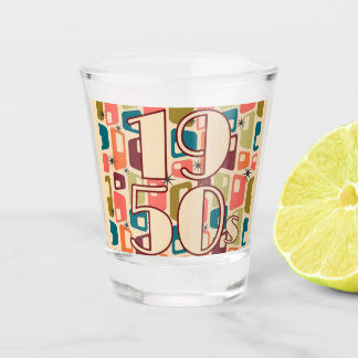 Verre A Shot Dix ans 1950