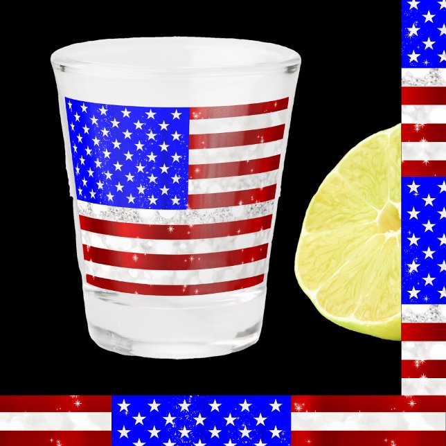 Verre A Shot Drapeau américain (Créateur téléchargé)