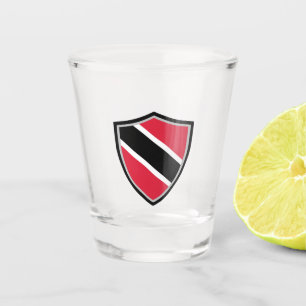 Verre A Shot Drapeau de Trinité-et-Tobago