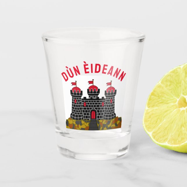 Verre A Shot Drapeau d'Édimbourg - ÉCOSSE (Devant)