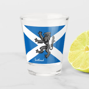 Verre A Shot Drapeau écossais et patriote écossais / sports 