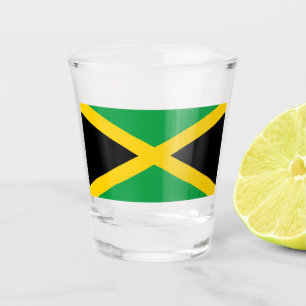 Verre A Shot Drapeau jamaïcain
