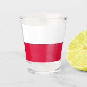 Verre A Shot Drapeau polonais