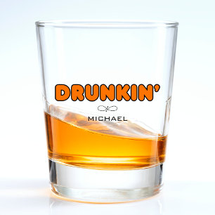 Verre A Shot Drôle Drunkin'