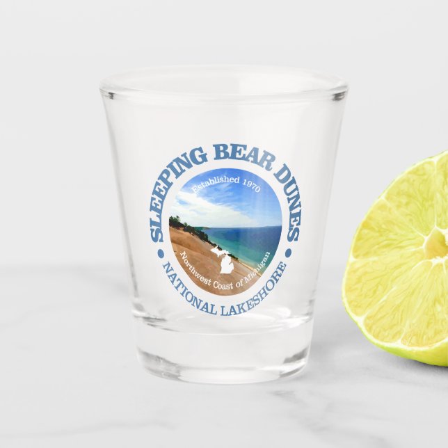 Verre A Shot Dunes de l'ours couché NL (Devant)