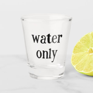 Verre A Shot Eau amusante seule idée cadeau éléphant blanc