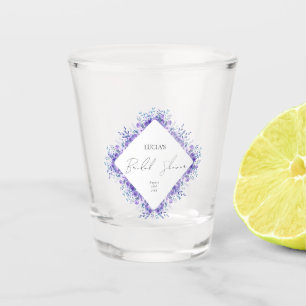 Verre A Shot Échantillon de Jardin Floral Violet pour Enterreme