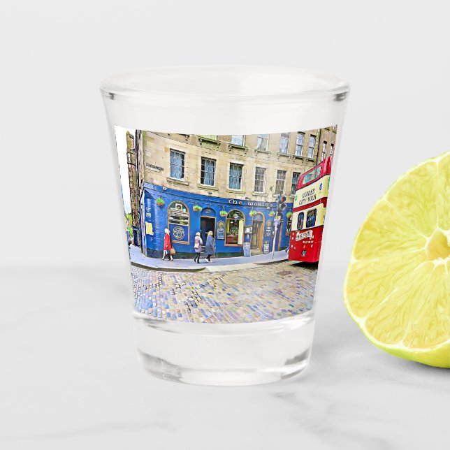 Verre A Shot Édimbourg, Écosse (Devant)