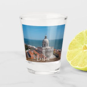 Verre A Shot Eglise de Père Noël Engracia à Lisbonne, Portugal