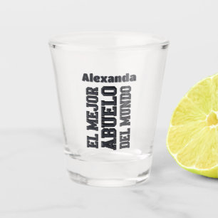 Verre A Shot El Mejor Abuelo del Mundo Best Grandpa espagnol