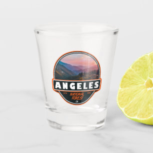 Verre A Shot Emblème de Californie forestière nationale de Ange