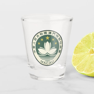 Verre A Shot Emblème de Macao