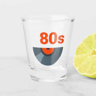 Verre A Shot Enregistrement musical des années 80 Rock 1980