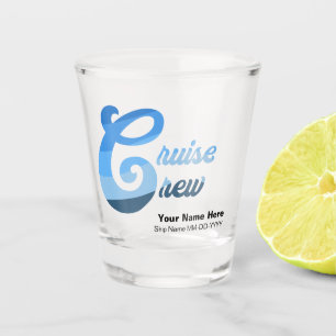 Verre A Shot Équipage de croisière