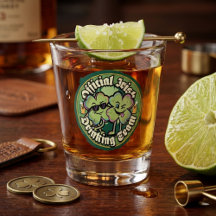 Équipe de buveurs irlandais officiels drôles St Pa