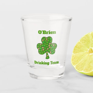 Verre A Shot Équipe d'Irlande de Jour de la Saint Patrick