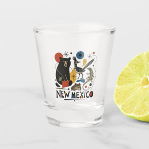 Verre A Shot Esprit du Sud-Ouest du Nouveau-Mexique