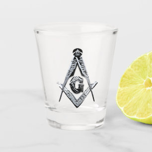 Verre A Shot Esprit maçonnique (Argent)