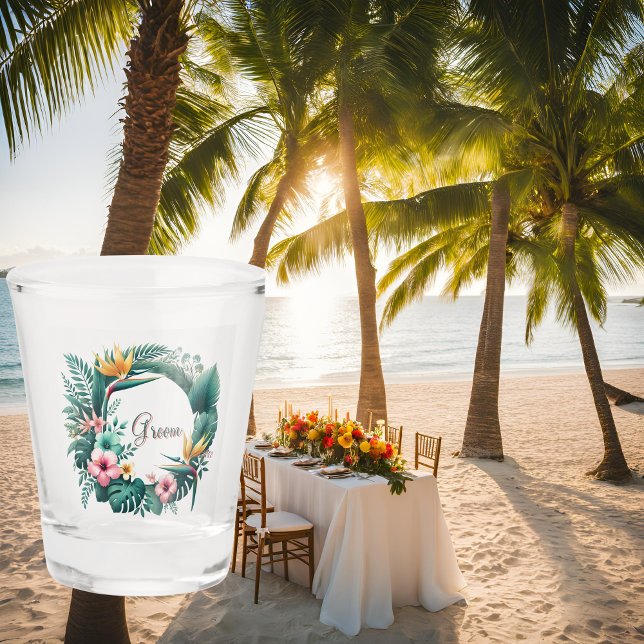 Verre A Shot Essence tropicale imprimée (Créateur téléchargé)