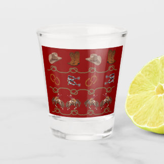 Verre A Shot Essentiels du cow-boy occidental