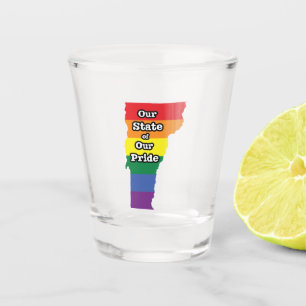 Verre A Shot État Gay pride  Vermont