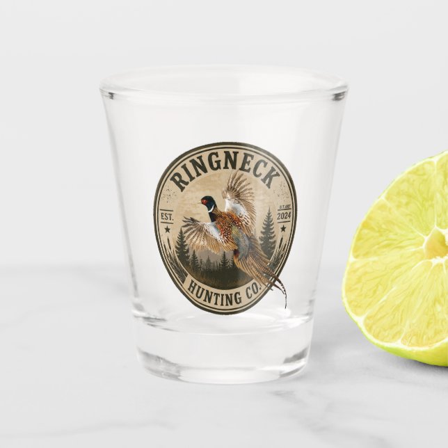 Verre A Shot Faisan  (Devant)