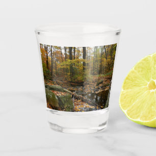 Verre A Shot Fall Creek avec réflexion à Laurel Hill Park