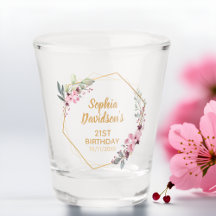 Fancy Gold Cherry Blossom Nom Date 21e anniversair