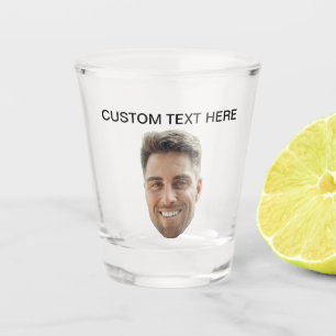 Verre A Shot Faveur de fête d'anniversaire personnalisée avec v
