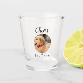 Verre A Shot Faveur de mariage personnalisée pour chien, photo