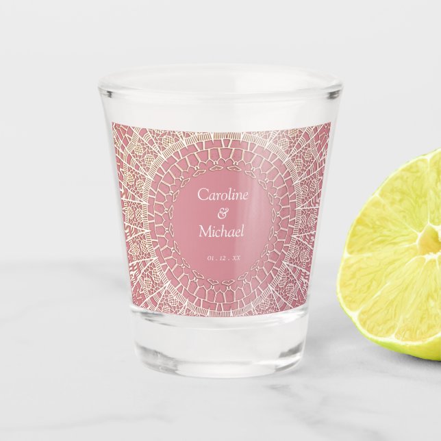 Verre A Shot Fête de l'engagement mariage Favoriser le plaisir (Devant)