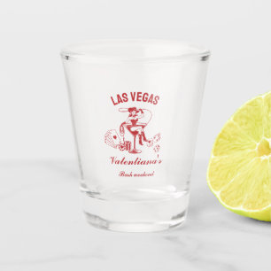 Verre A Shot Fête d'enterrement de vie de jeune fille à Las Veg