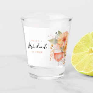 Verre A Shot Fête des mariées florale Aperol Spritz