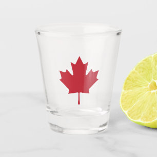 Verre A Shot Feuille d'érable du Canada