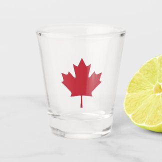Verre A Shot Feuille d'érable du Canada